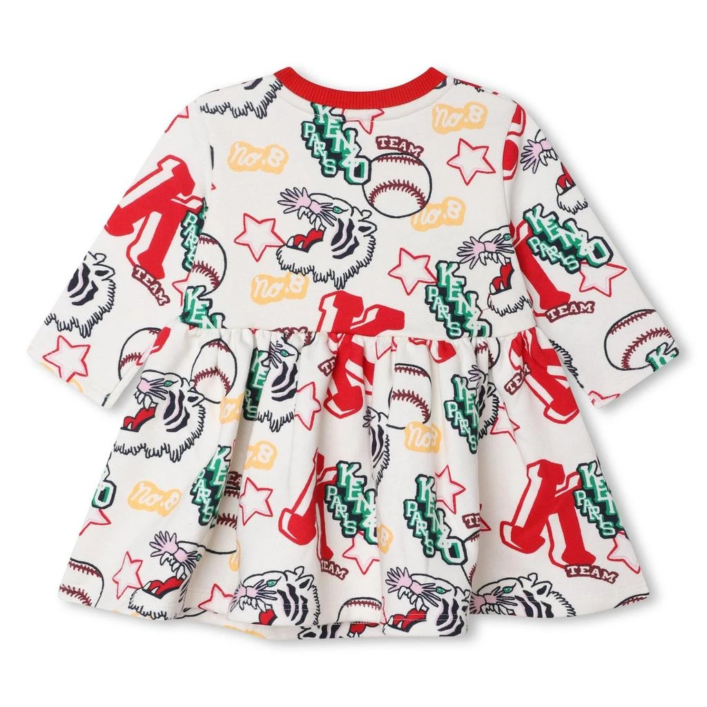 商品Kenzo|Kenzo Kids All-Over Logo Printed Dress Set,价格¥1078,第4张图片详细描述