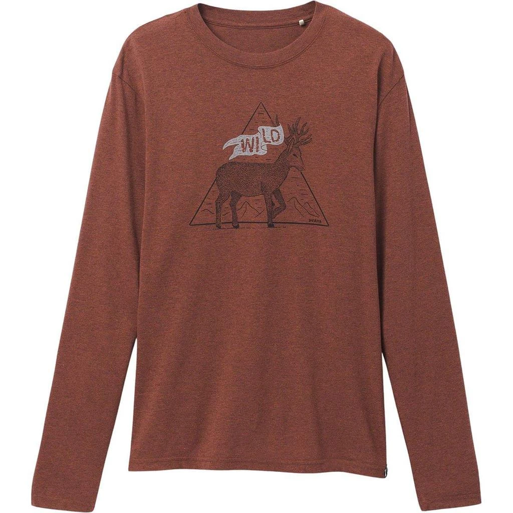 商品Prana|Journeyman Long Sleeve T-Shirt,价格¥295,第1张图片