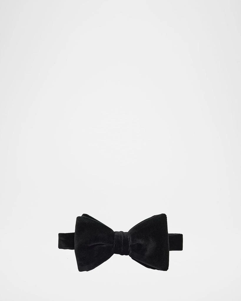 商品Ralph Lauren|Men's Solid Cotton Bow Tie,价格¥1913,第1张图片