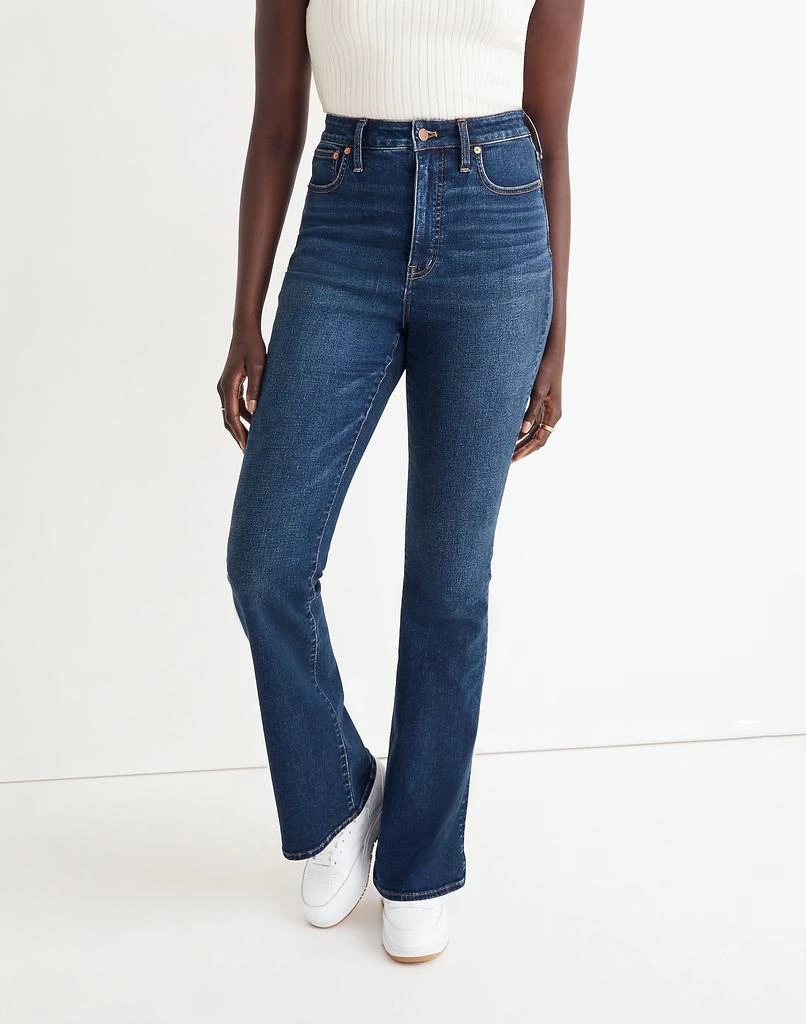 商品Madewell|Tall Curvy Skinny Flare Jeans in Colleton Wash,价格¥716,第4张图片详细描述