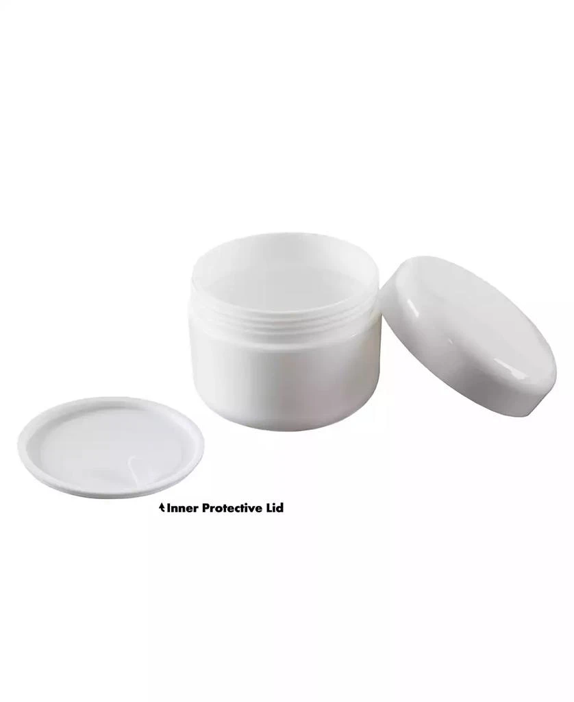 商品Trademark Global|2 Ounce Plastic Jar Containers, 24 Pack of Storage Jars with Inner and Outer Lid by Stalwart,价格¥82,第3张图片详细描述