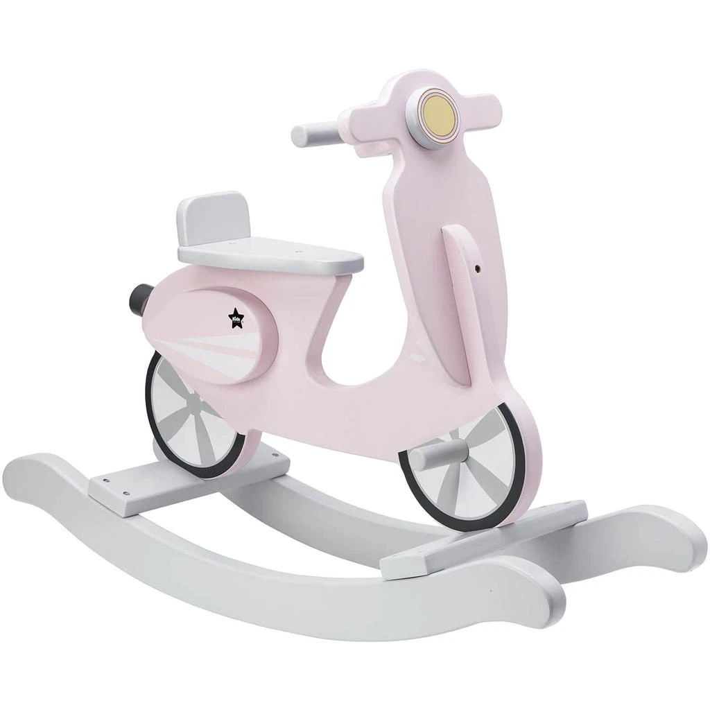 商品Kids Concept|Kids Concept Rocking Scooter - Pink/White,价格¥319,第1张图片