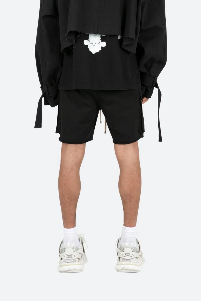 商品MNML|Relaxed Cargo Shorts - Black,价格¥166,第4张图片详细描述