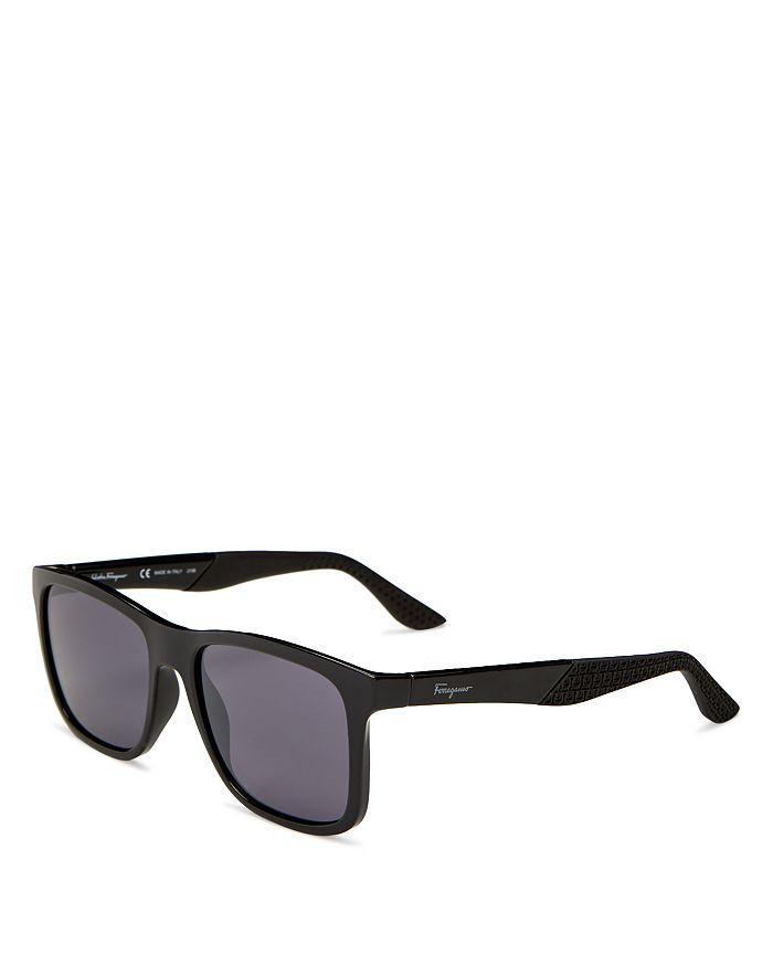 商品Salvatore Ferragamo|Men's Square Sunglasses, 56mm,价格¥1730,第5张图片详细描述