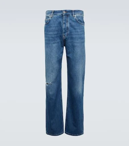 商品Loewe|High-rise straight jeans,价格¥4839,第1张图片
