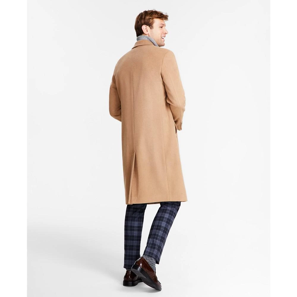 商品Michael Kors|Men's Classic-Fit Solid Wool Blend Overcoats,价格¥1488,第2张图片详细描述