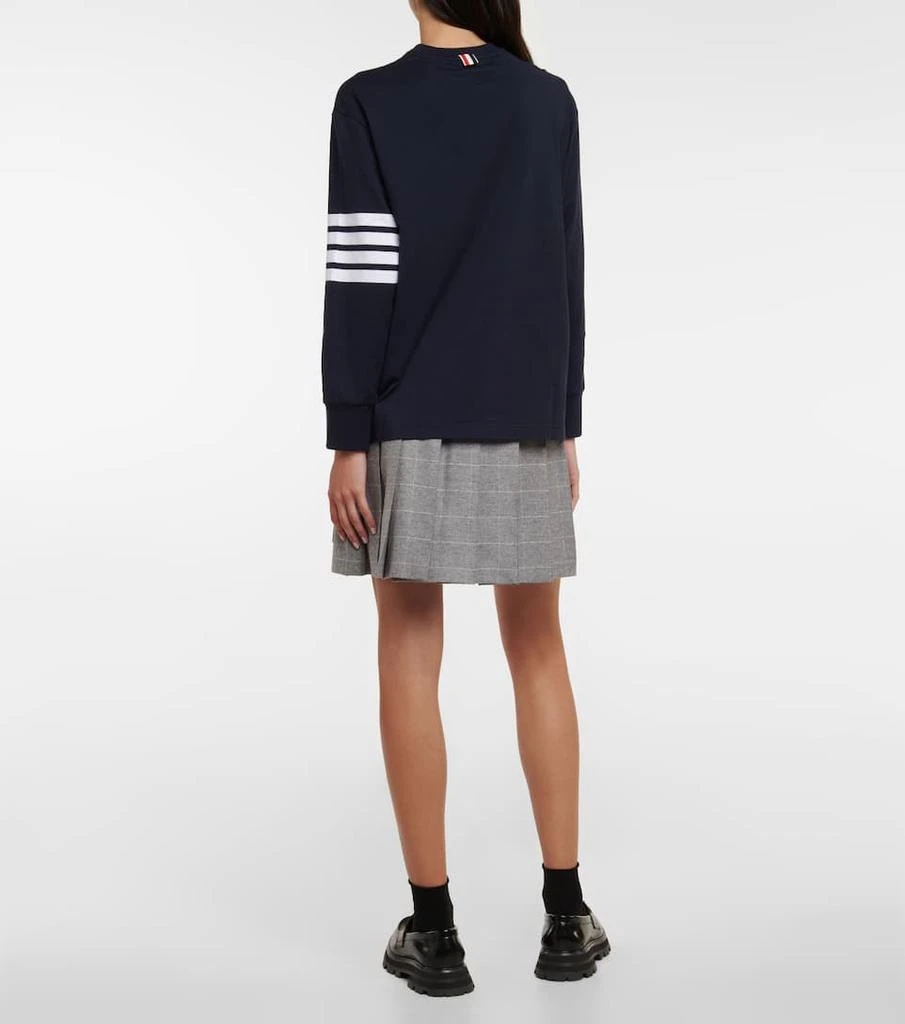 商品Thom Browne|4-Bar cotton sweatshirt,价格¥3113,第3张图片详细描述