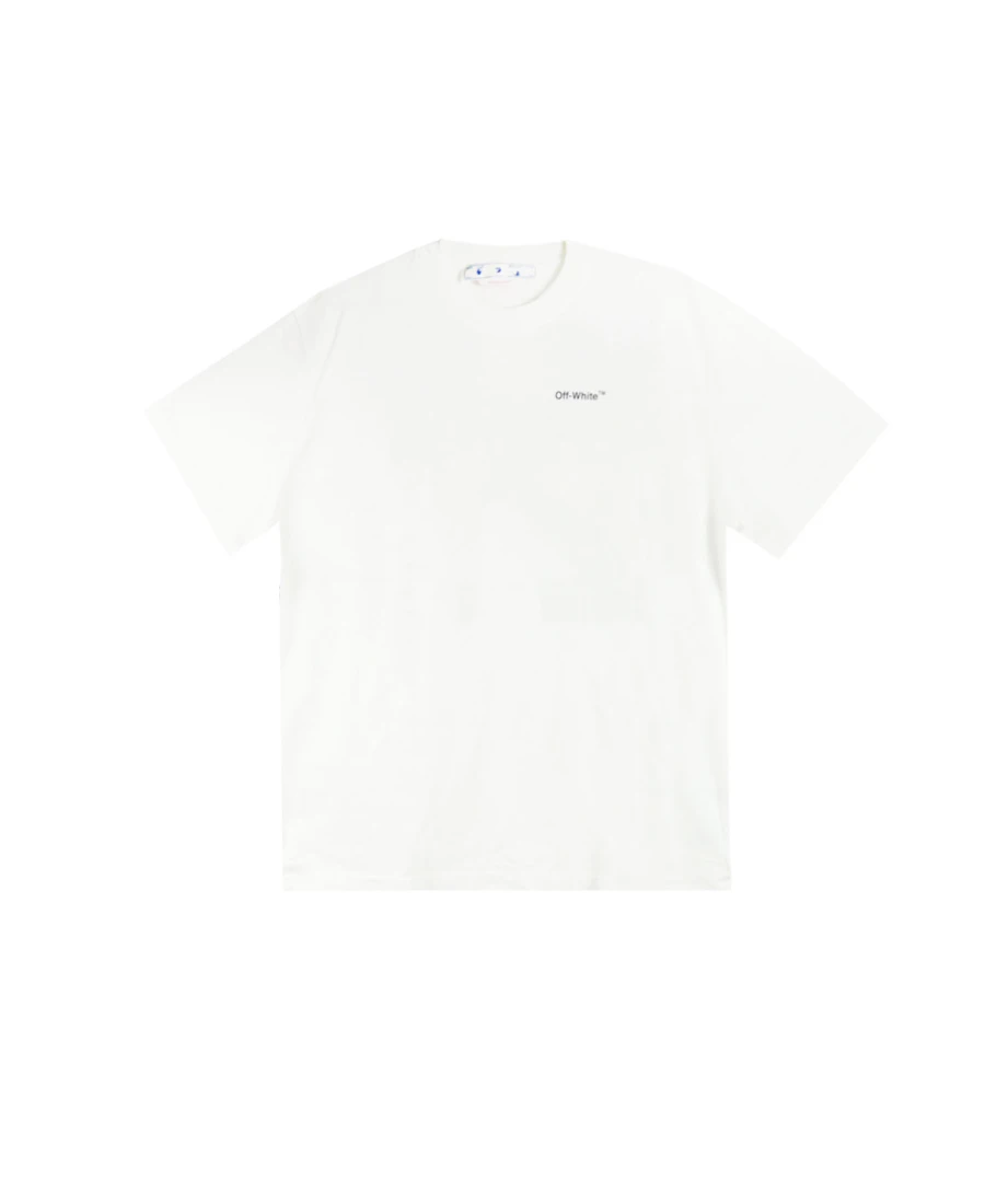 商品Off-White|白色印花经典箭头短袖棉 OMAA038C99JER005-1001（澳门仓发货）,价格¥2394,第1张图片