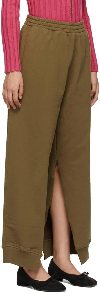 商品MAISON MARGIELA|Khaki Slit Lounge Pants,价格¥1383,第2张图片详细描述