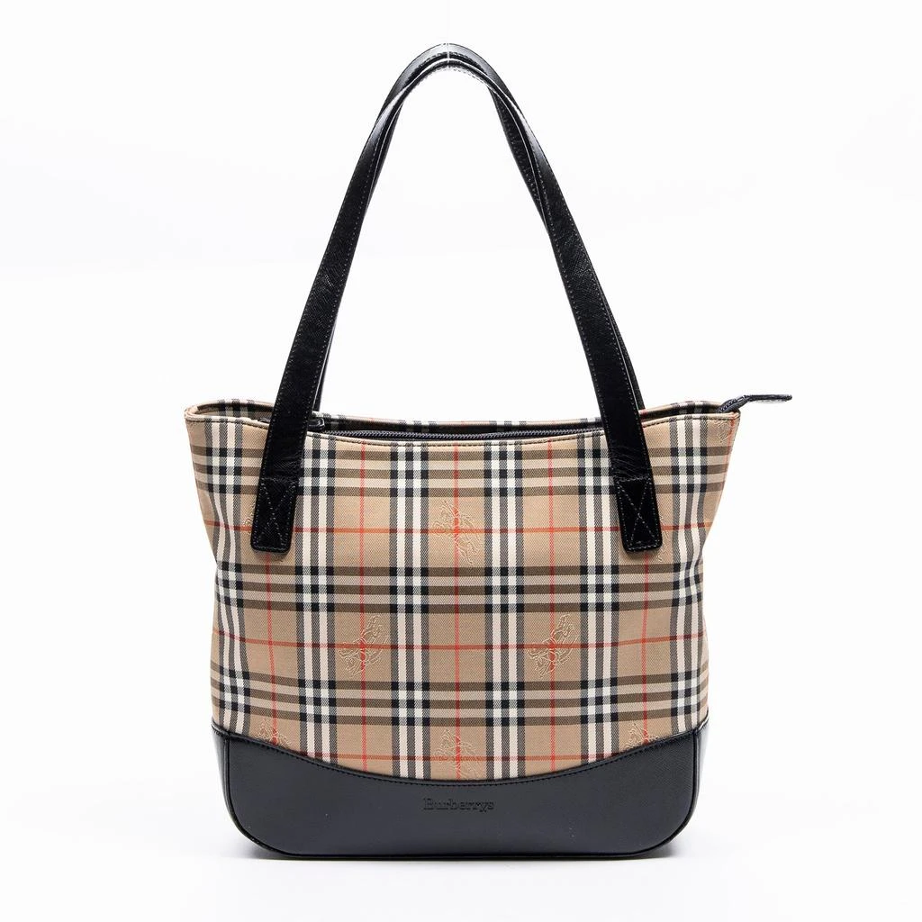 商品[二手商品] Burberry|Burberrys Small Square Shoulder Tote,价格¥3614,第1张图片