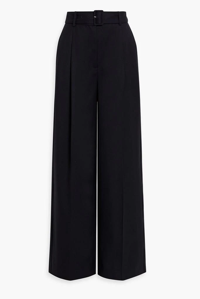 商品IRIS & INK|Tessa pleated wool-blend twill wide-leg pants,价格¥1786,第2张图片详细描述