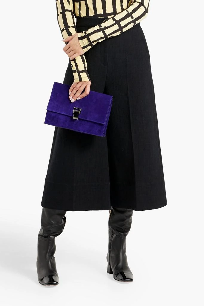 Lunch suede shoulder bag 商品
