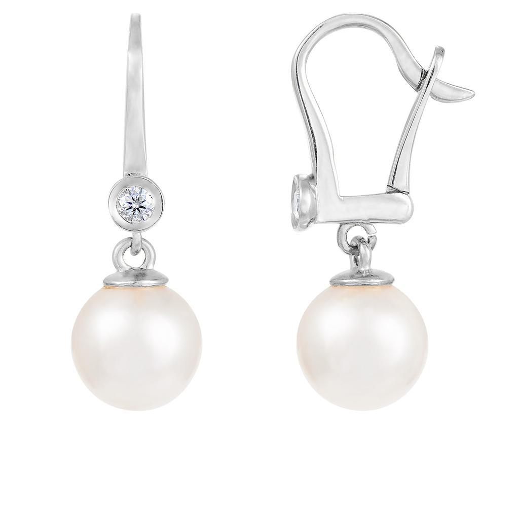 商品Splendid Pearls|7-8mm Pearl Drop Earrings,价格¥3503,第4张图片详细描述