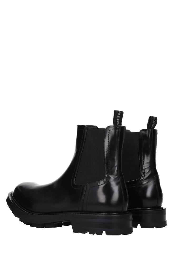 商品Alexander McQueen|Ankle Boot Leather Black,价格¥2320,第6张图片详细描述