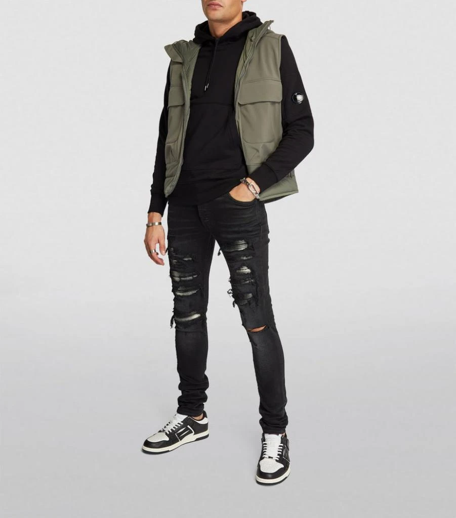 商品AMIRI|Plaid Thrasher Skinny Jeans,价格¥9649,第2张图片详细描述
