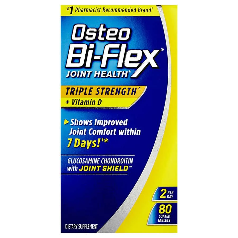 商品Osteo Bi-Flex|Joint Health with Vitamin D, Triple Strength Coated Tablets,价格¥246,第1张图片