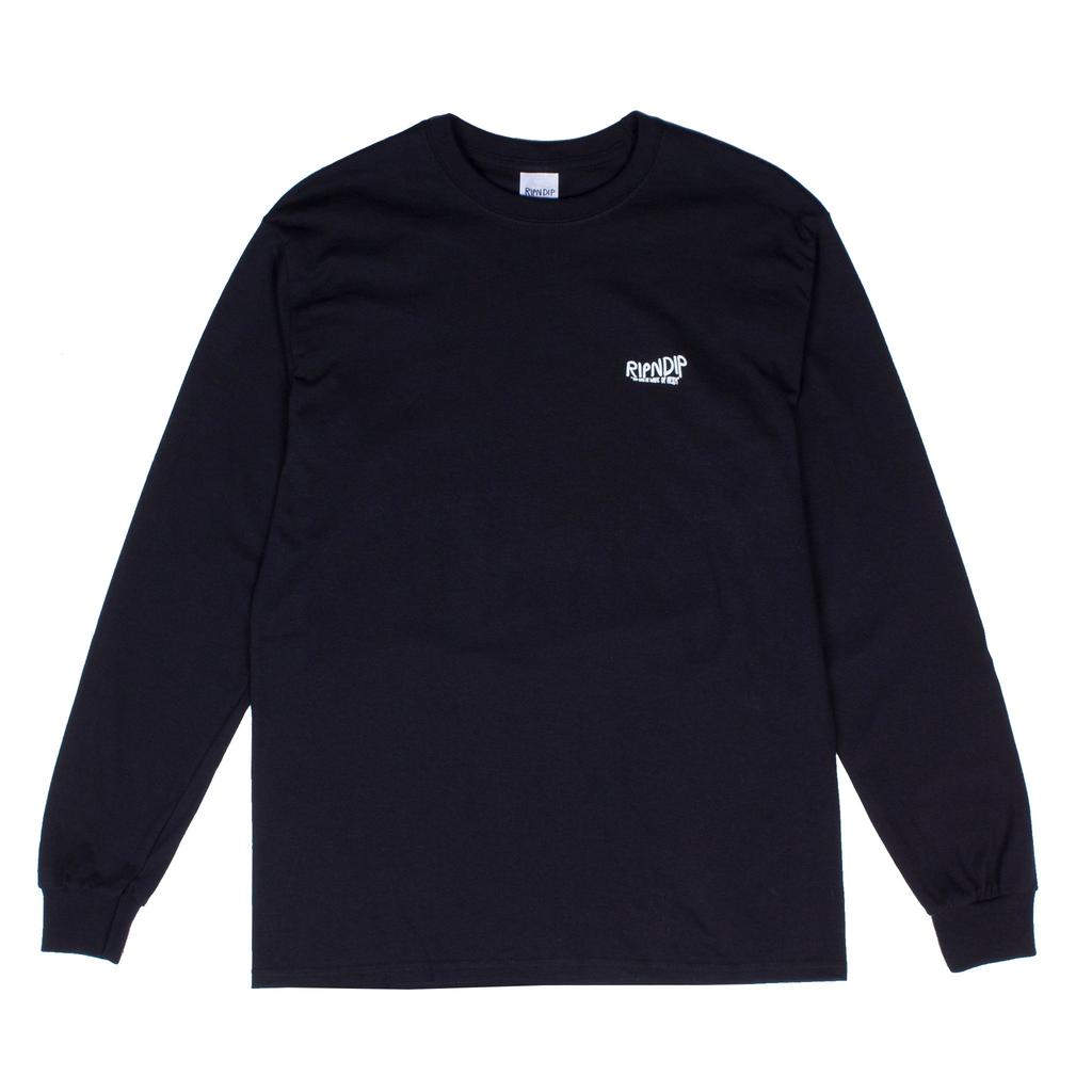 The Great Wave Of Nerm Long Sleeve (Black)商品第2张图片规格展示