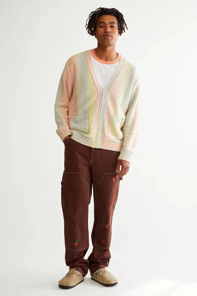 商品BDG|BDG Double Knee Work Jean – Floral Embroidery,价格¥224,第2张图片详细描述