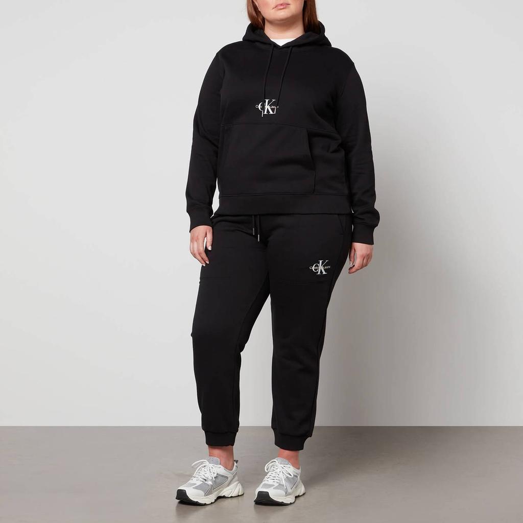 Calvin Klein Jeans Women's Plus Monogram Logo Hoodie - Ck Black商品第3张图片规格展示