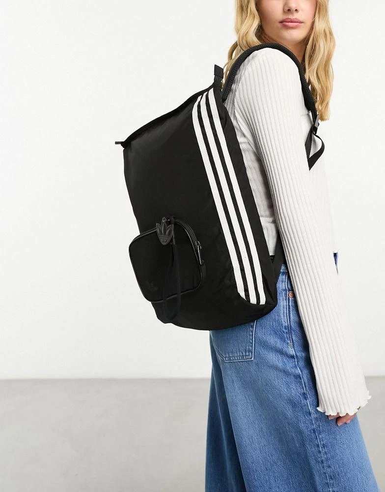 商品Adidas|adidas Originals 'Always Original' bucket backpack in black,价格¥387,第1张图片