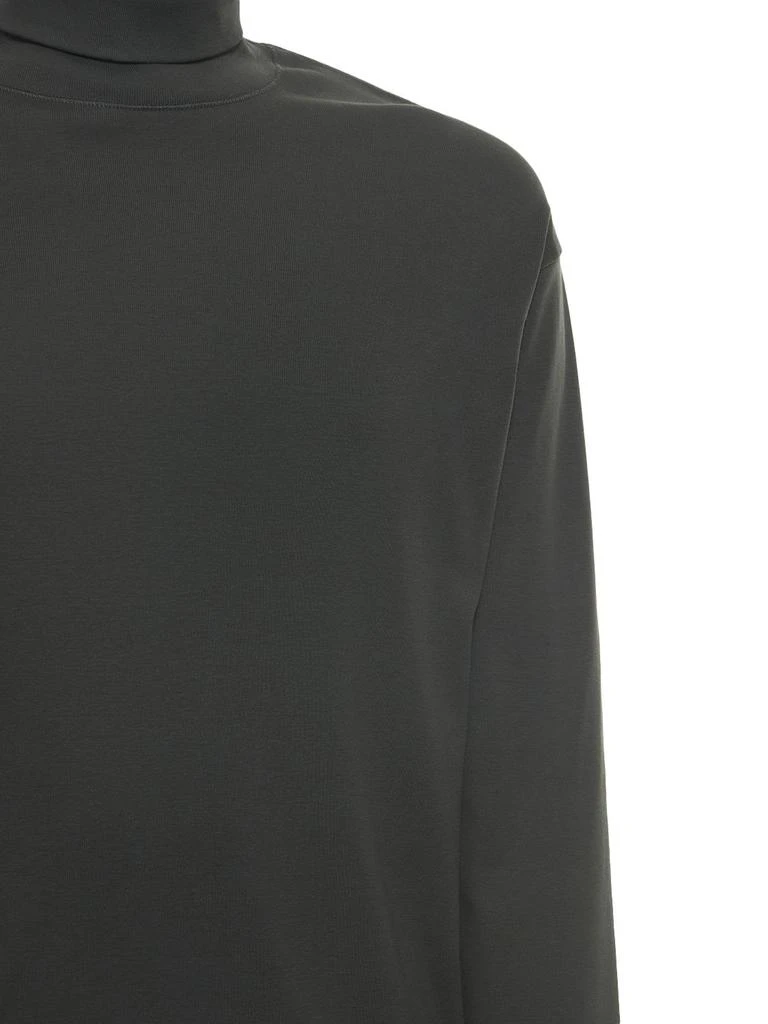 商品Lemaire|Long Sleeve Jersey Turtleneck T-shirt,价格¥1481,第3张图片详细描述