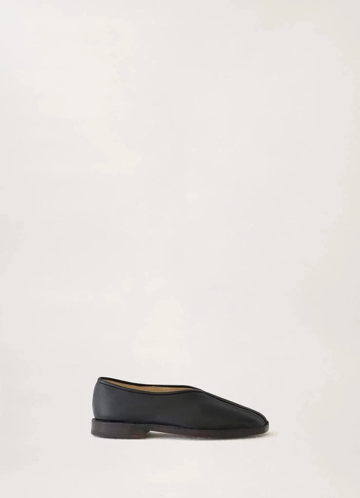 商品Lemaire|LEMAIRE WOMEN FLAT PIPED SLIP FLAT,价格¥2099,第1张图片