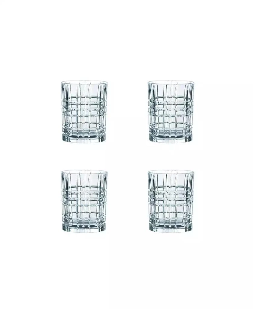 商品Nachtmann|Square Whiskey Glass, Set of 4,价格¥247,第1张图片