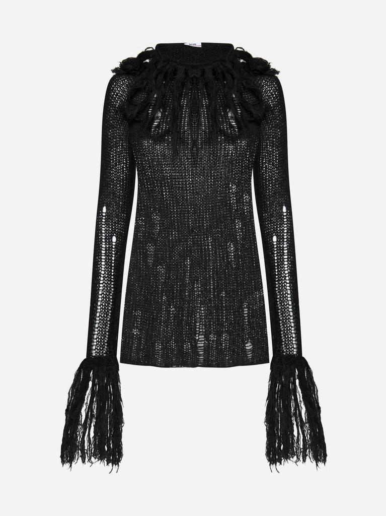 商品GCDS|Broken knit mini dress,价格¥2121,第1张图片