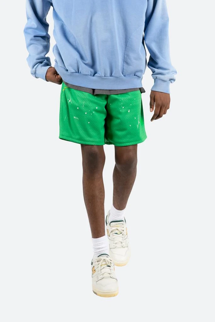 Painter Mesh Shorts - Green 商品