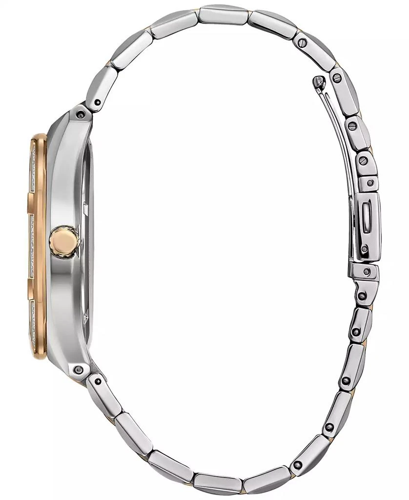 商品Citizen|Eco-Drive Men's Corso Diamond (1/10 ct. t.w.) Two-Tone Stainless Steel Bracelet Watch 40mm,价格¥3862,第2张图片详细描述