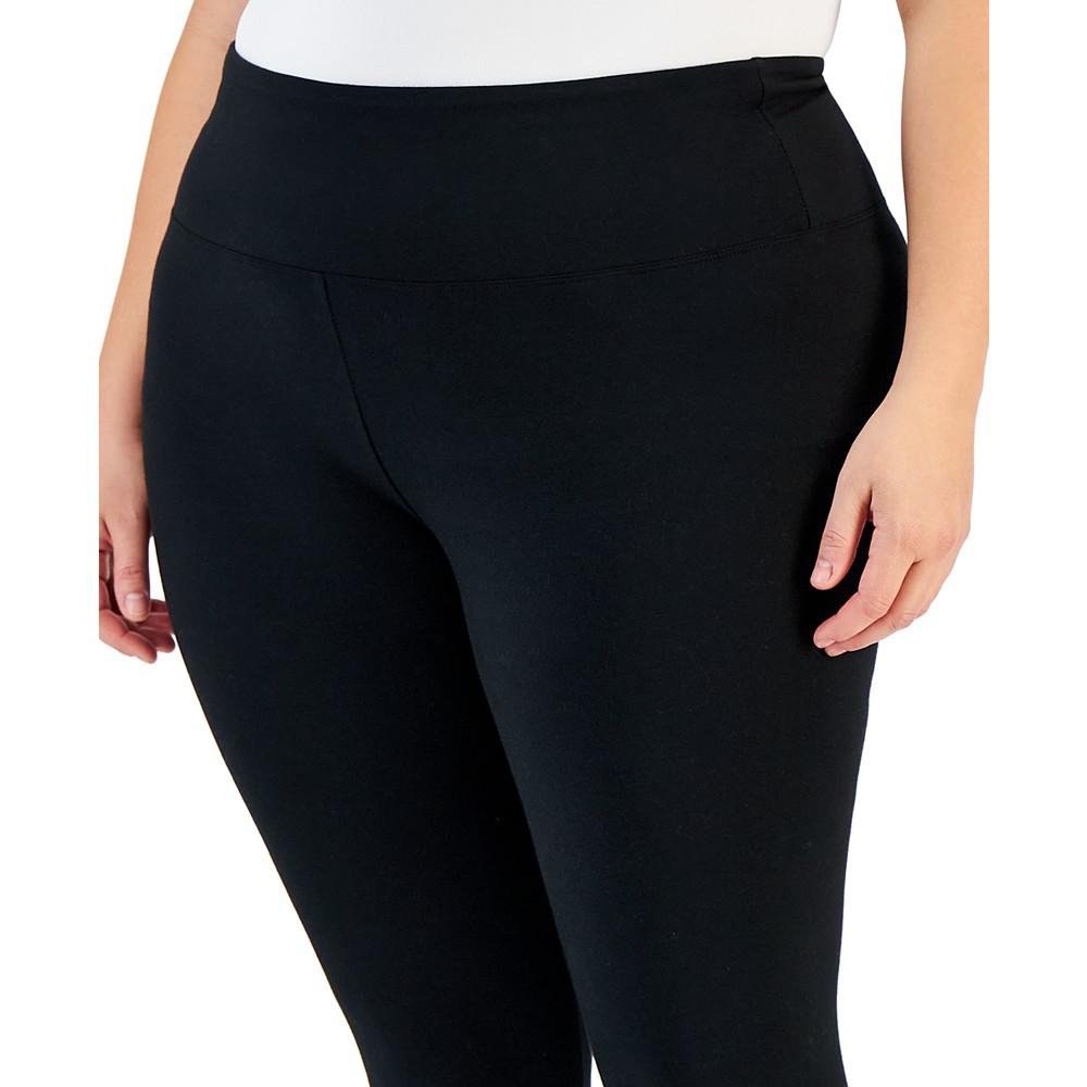 Plus Size High Rise Leggings, Created for Macy's商品第4张图片规格展示