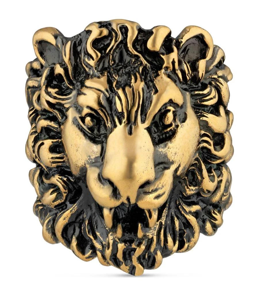 商品Gucci|Lion Head Ring,价格¥2575,第1张图片