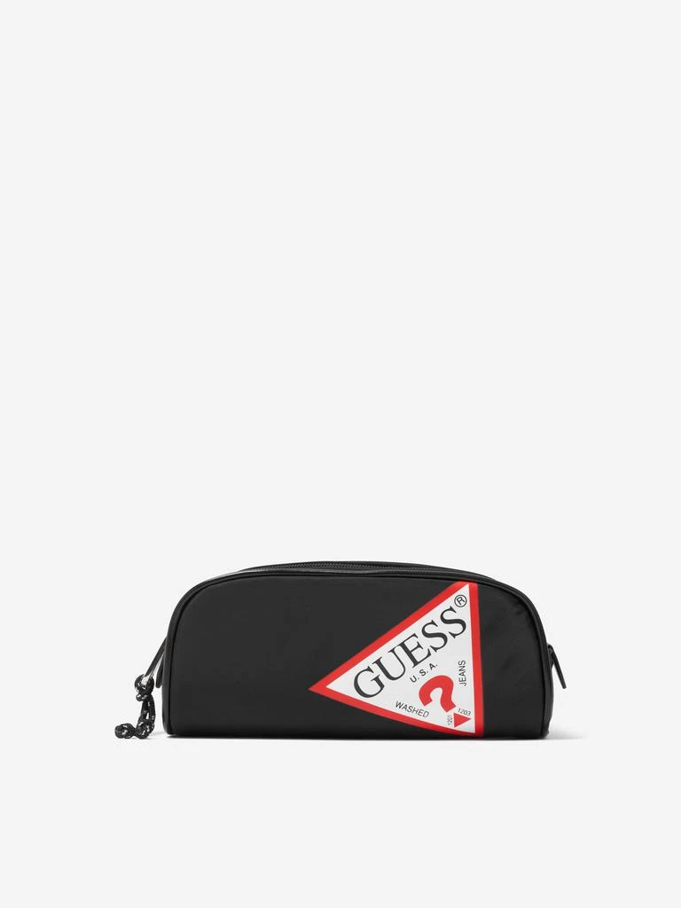 商品GUESS|Guess Kids Logo Pencil Case in Black,价格¥79,第1张图片