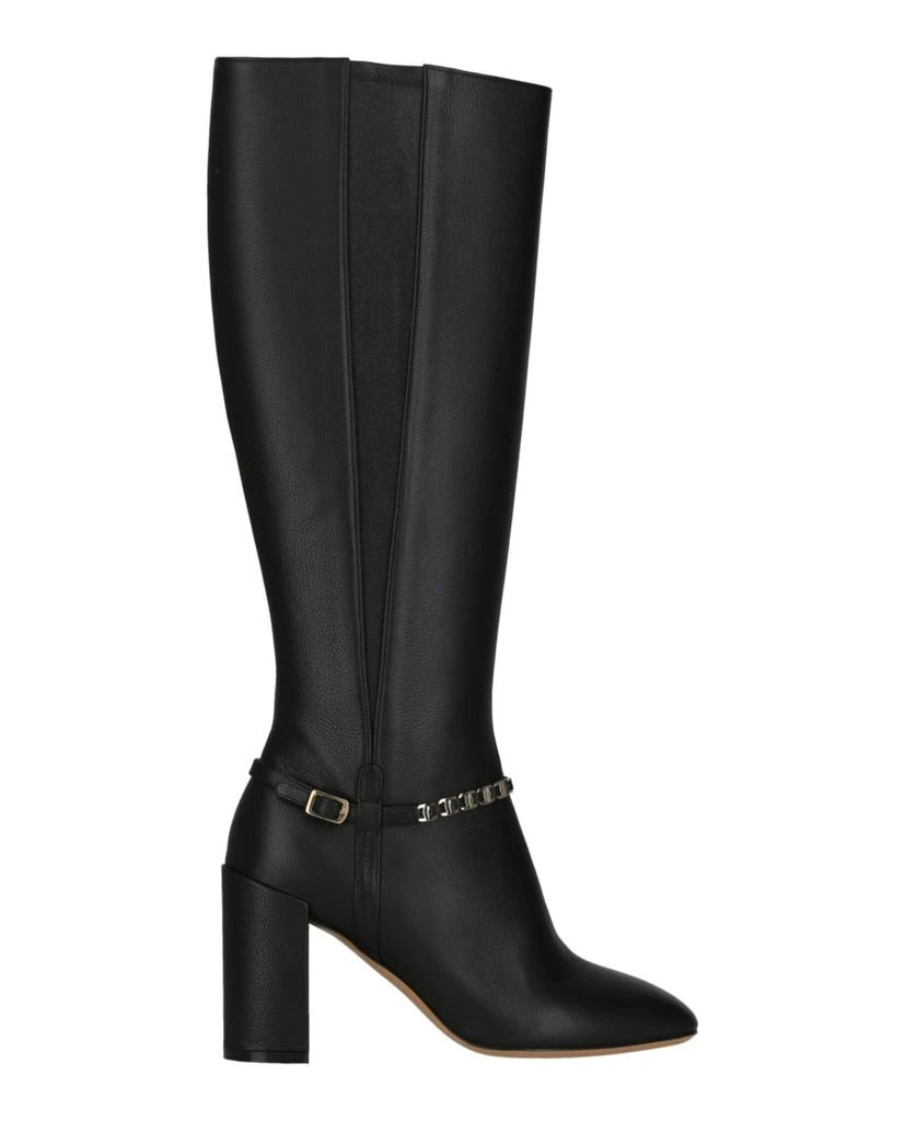 商品Salvatore Ferragamo|Triba Leather Knee-High Boots,价格¥5278,第1张图片