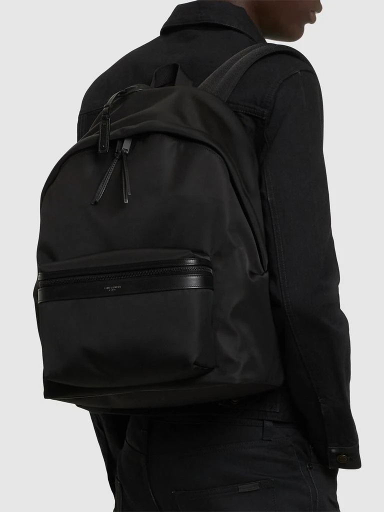 商品Yves Saint Laurent|Monogram Nylon & Leather Backpack,价格¥11196,第1张图片详细描述