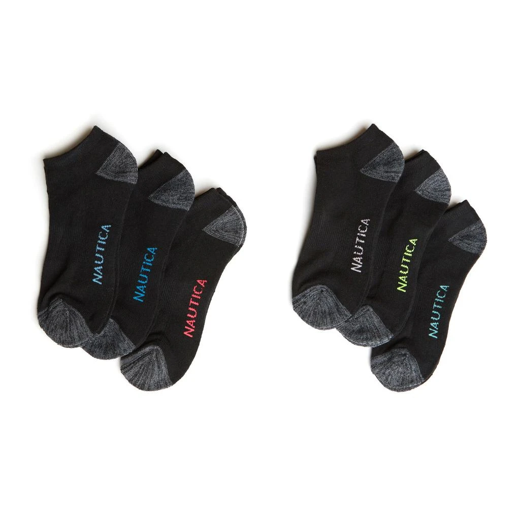 商品Nautica|Nautica Womens Athletic Low Cut Socks, 6-Pack,价格¥57,第1张图片