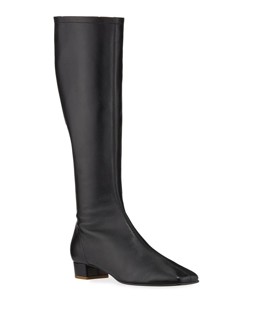 商品by FAR|Edie Leather Knee Boots,价格¥2331,第1张图片