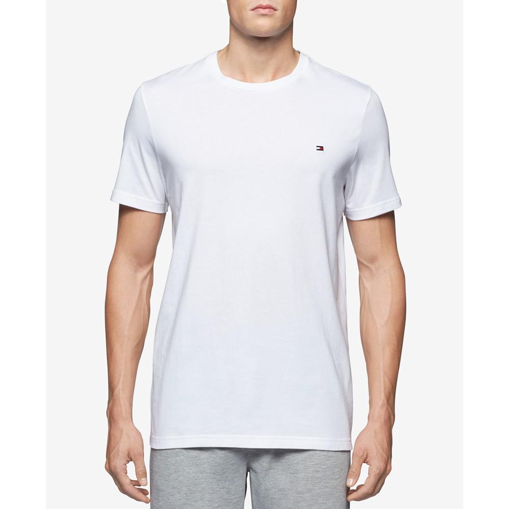商品Tommy Hilfiger|Men's Ribbed Crew Neck Cotton Undershirt,价格¥142,第1张图片