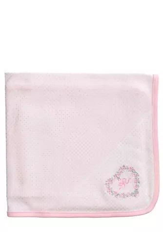 商品Little Me|Me Thank Heaven For Little Girls Receiving Blanket,价格¥136,第1张图片