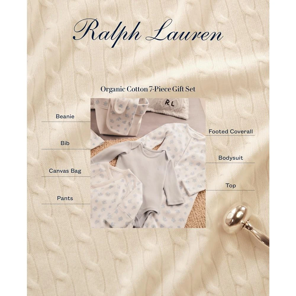 商品Ralph Lauren|Baby Boys or Girls Organic Cotton Gift Set, 7 Piece,价格¥1240,第5张图片详细描述