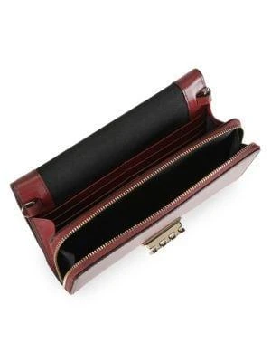 商品Zac Posen|Earthette Leather Convertible Continental Wallet,价格¥638,第3张图片详细描述
