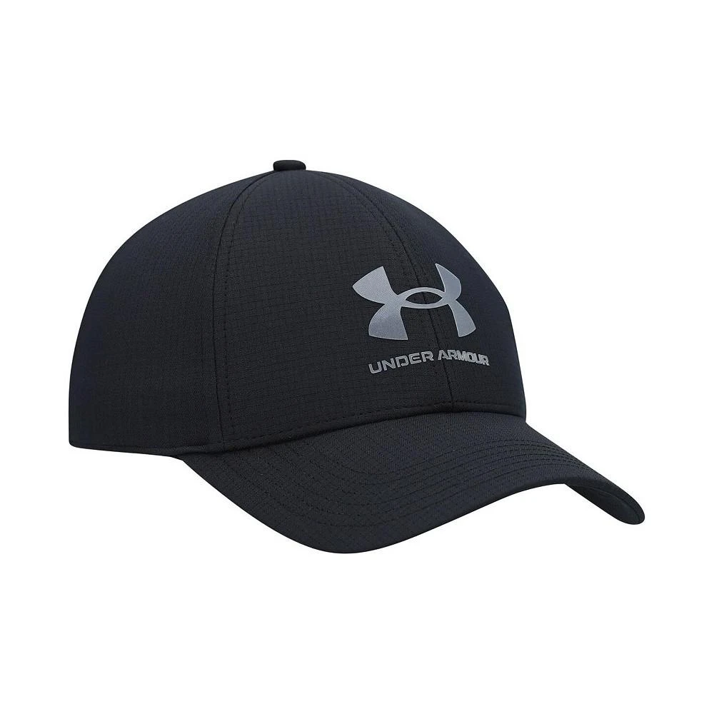 商品Under Armour|Men's Black Logo Performance Flex Hat,价格¥208,第4张图片详细描述