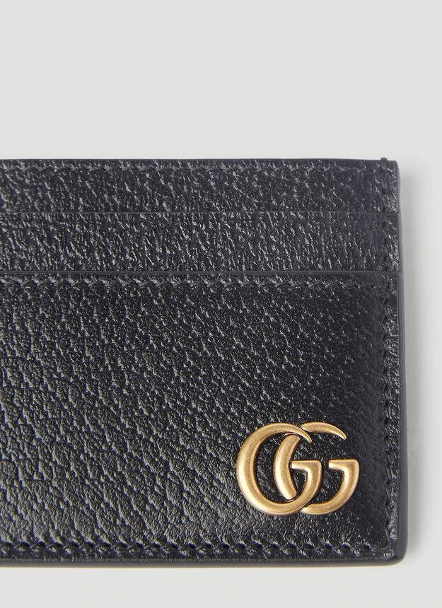 商品Gucci|GG Marmont Card Holder in Black,价格¥2534,第4张图片详细描述