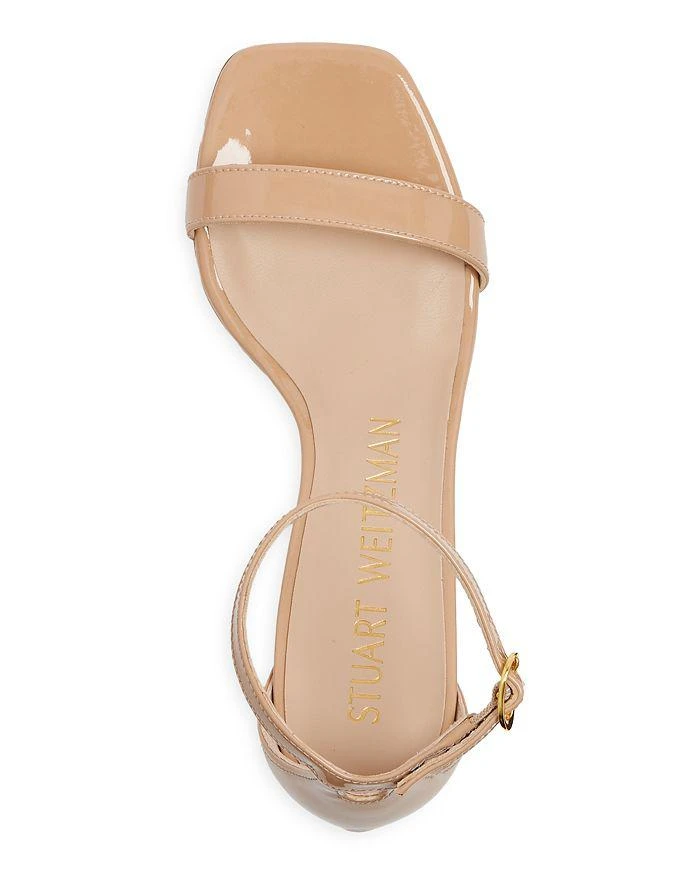 商品Stuart Weitzman|Women's Nudistcurve Block Heel Sandals,价格¥3549,第4张图片详细描述