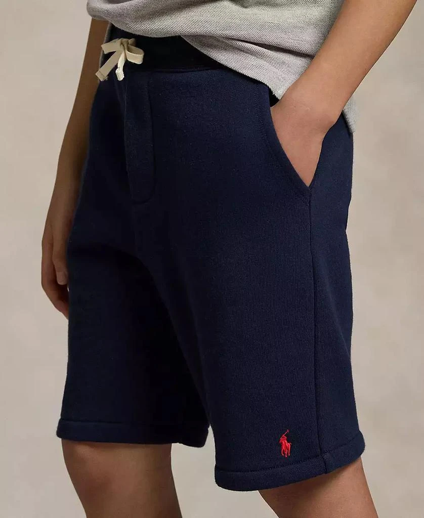 商品Ralph Lauren|Big Boys Cotton Fleece Drawstring Short,价格¥241,第3张图片详细描述