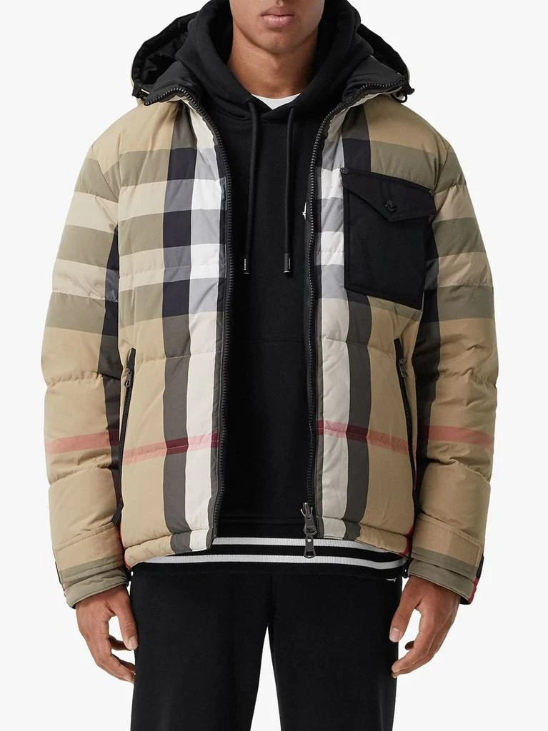 商品Burberry|BURBERRY reversible hooded padded jacket,价格¥10907,第4张图片详细描述