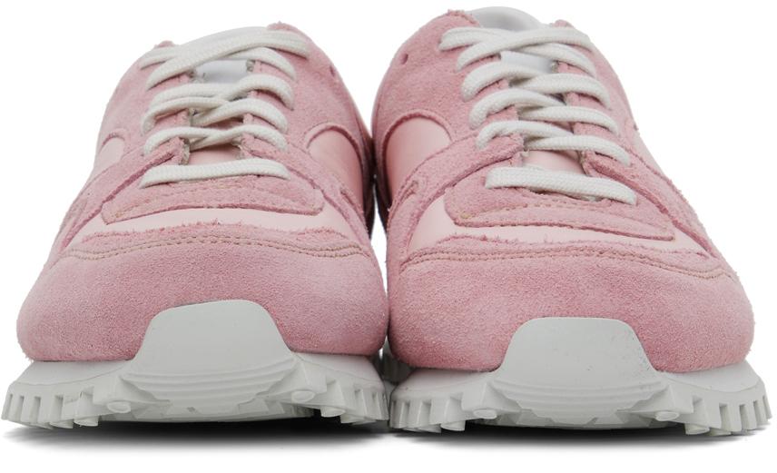 Pink Marathon Trail Low Nappa Sneakers商品第2张图片规格展示