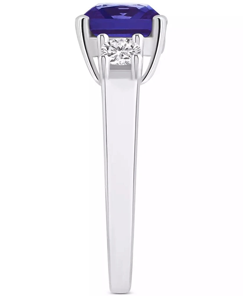 商品Macy's|Tanzanite (2-1/3 ct. t.w.) & Diamond (1/3 ct. t.w.) Cushion Ring in 14k Gold,价格¥24941,第4张图片详细描述