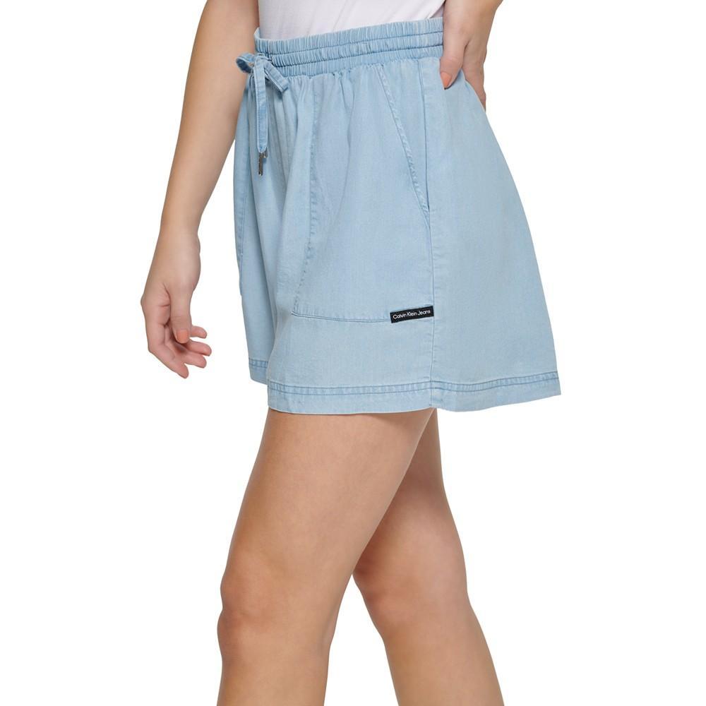 商品Calvin Klein|Pull-On Drawstring Shorts,价格¥265,第5张图片详细描述