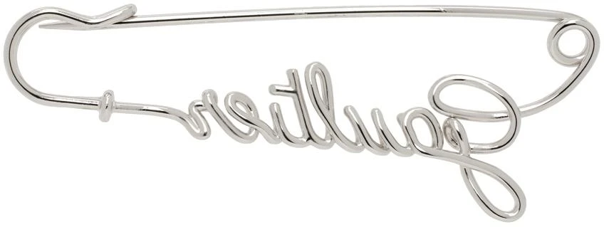 商品Jean Paul Gaultier|Silver 'The Gaultier Safety Pin' Brooch,价格¥898,第2张图片详细描述